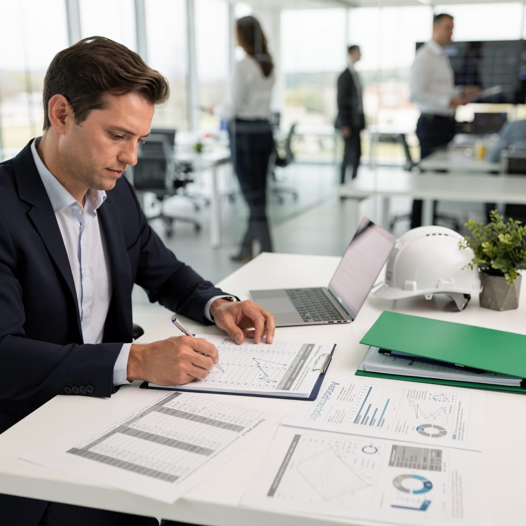 flux pro 2.0 european people in a premium corporate photography setting of an internal audit 0